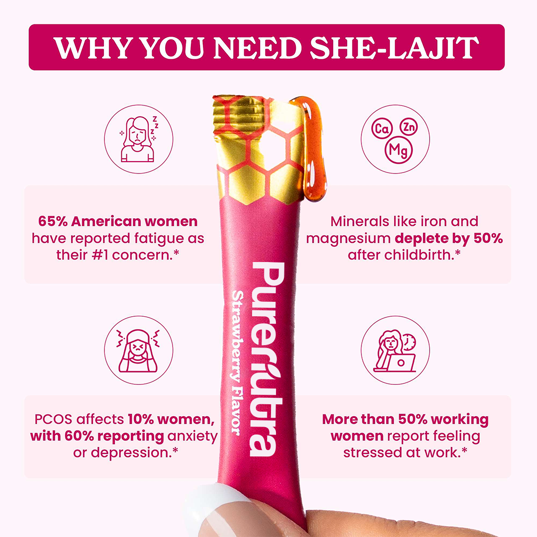 PureNutra® She-Lajit Honey Sticks