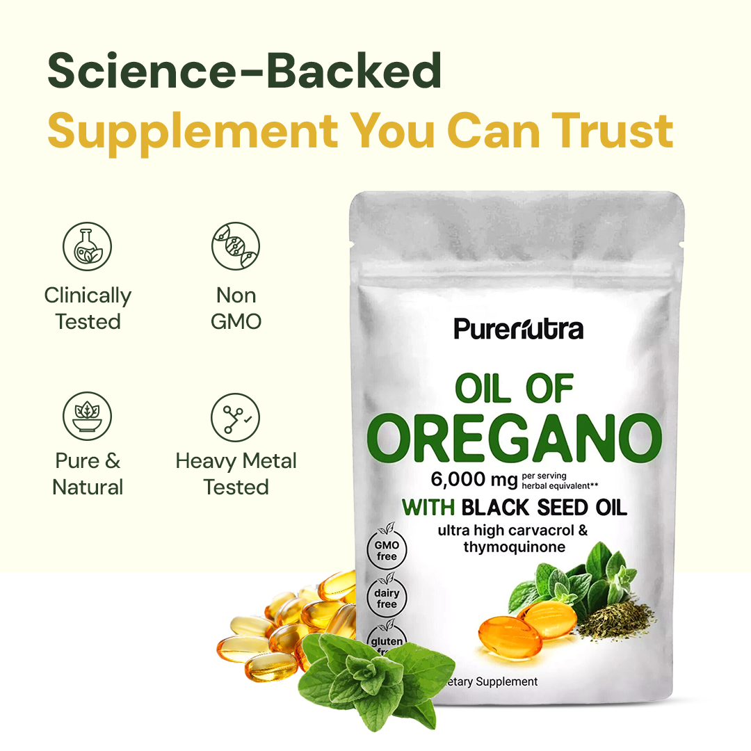 PureNutra® Oil Of Oregano Softgels