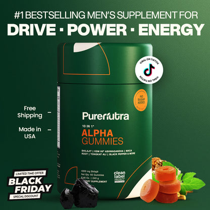 PureNutra® 10-1 Alpha Gummies