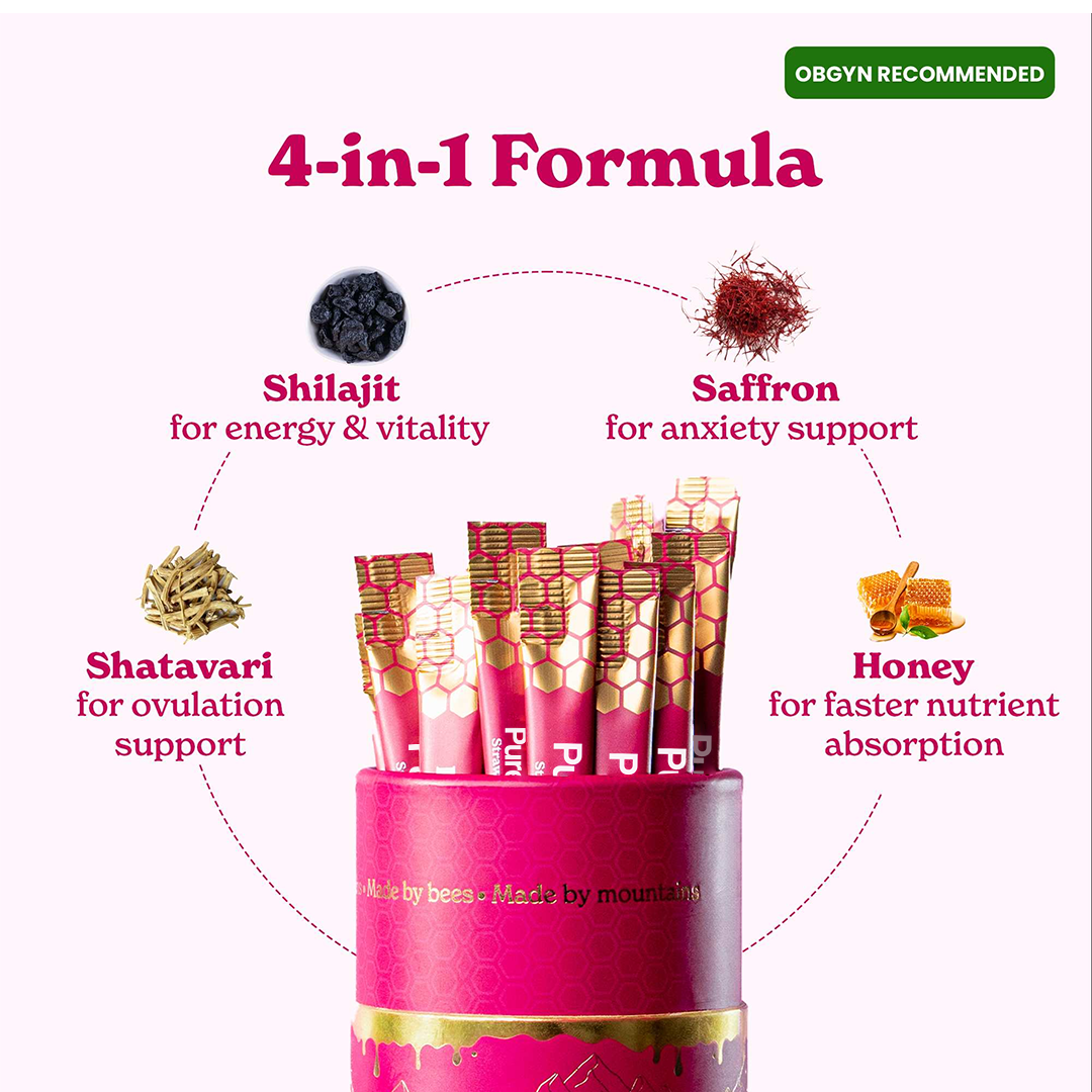 PureNutra® She-Lajit Honey Sticks